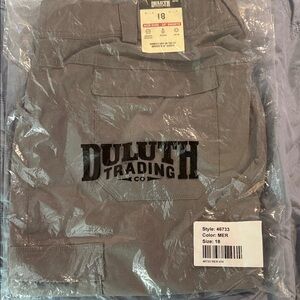 Duluth Trading Co. Charcoal Work Pants